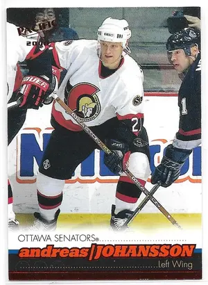 1999-00 Pacific Red #289 Andreas Johansson