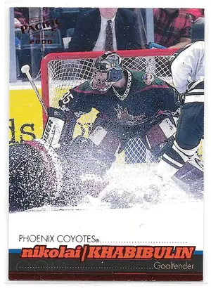 1999-00 Pacific Red #321 Nikolai Khabibulin