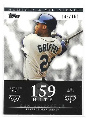 2007 Topps Moments & Milestones #47 Ken Griffey Jr. (043/150)