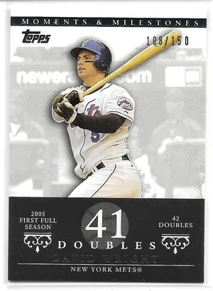 2007 Topps Moments & Milestones #101 David Wright (108/150)