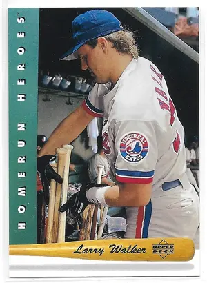 1993 Upper Deck Homerun Heroes #HR16 Larry Walker