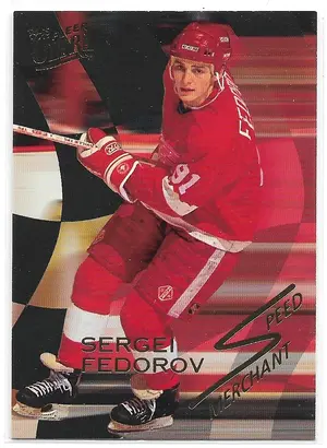 1994-95 Ultra Speed Merchant #3 Sergei Fedorov