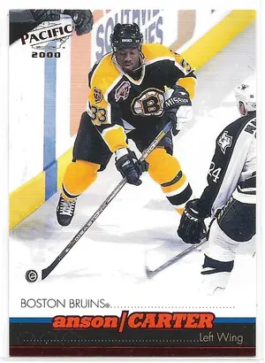 1999-00 Pacific Red #21 Anson Carter