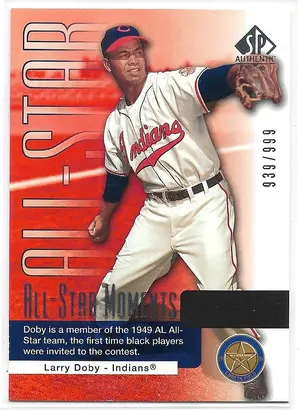 2004 SP Authentic #138 Larry Doby (All-Star Moments) (939/999)