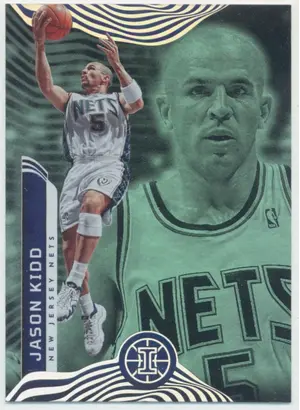 2021-22 Panini Illusions - Jason Kidd #131 Trophy Collection Emerald Parallel