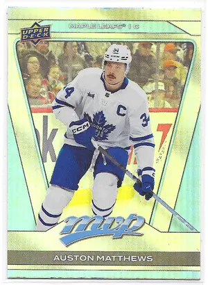 2025-26 MVP Silver Collection CDD Exclusive #141 Auston Matthews