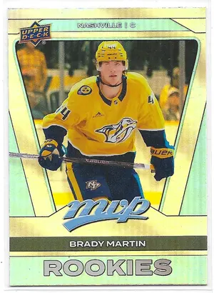 2025-26 MVP Silver Collection CDD Exclusive #257 Brady Martin RC