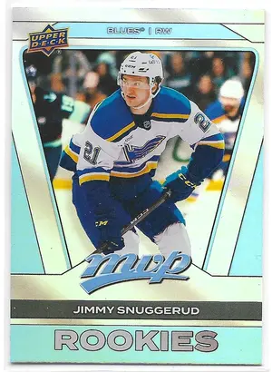 2025-26 MVP Silver Collection CDD Exclusive #258 Jimmy Snuggerud RC