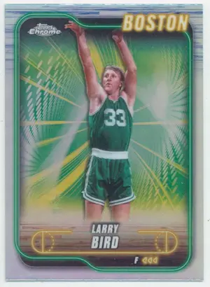 2024-25 Topps Chrome - Larry Bird #32 Refractor Parallel