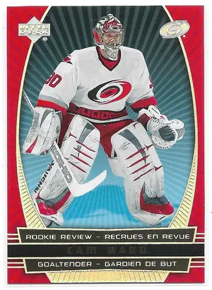 2006-07 McDonald's Upper Deck Rookie Review #RR15 Cam Ward
