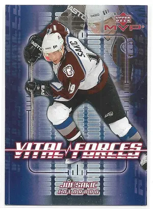 2002-03 MVP Vital Forces #VF6 Joe Sakic