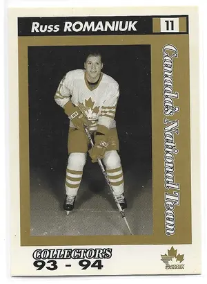 1993-94 Alberta Lotteries Team Canada #NNO Russ Romaniuk
