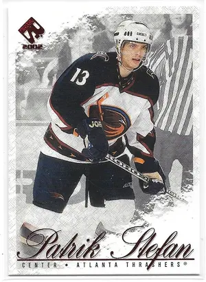 2001-02 Private Stock Red #4 Patrik Stefan