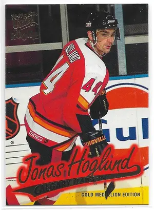 1996-97 Ultra Gold Medallion #G-23 Jonas Hoglund