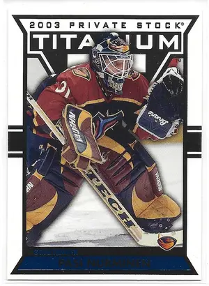 2002-03 Titanium Blue #6 Pasi Nurminen (160/450)