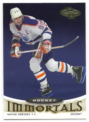 2000-01 UD Heroes #126 Wayne Gretzky