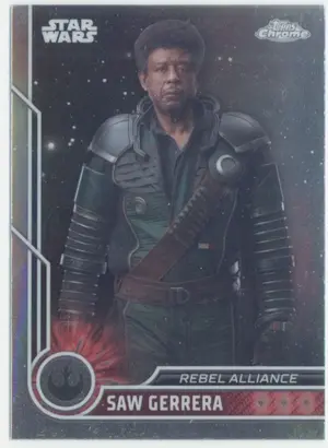 2023 Topps Chrome Star Wars - Saw Gerrera #4