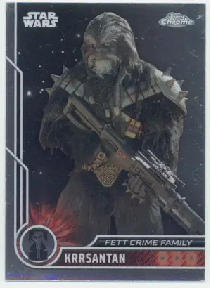 2023 Topps Chrome Star Wars - Krrsantan #88