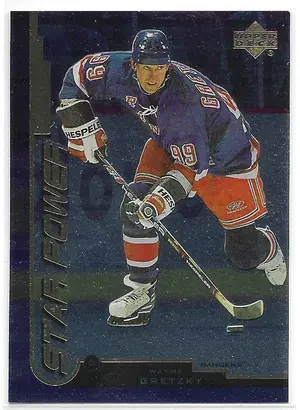 1999-00 UD Gold Reserve #136 Wayne Gretzky (Star Power)