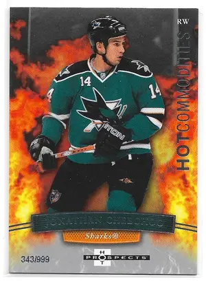 2007-08 Hot Prospects #124 Jonathan Cheechoo
