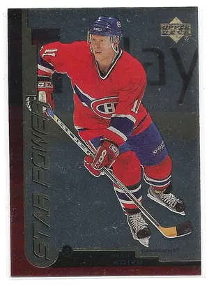 1999-00 UD Gold Reserve #157 Saku Koivu (Star Power)