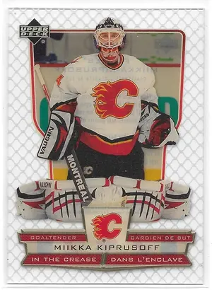 2007-08 McDonald's In The Crease #ICMK Miikka Kiprusoff