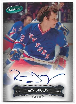 2006-07 Parkhurst Autographs #53 Ron Duguay