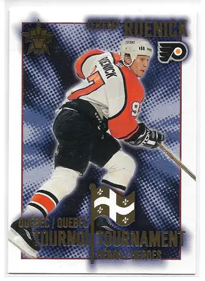 2001-02 Vanguard Quebec Tournament Heroes #6 Jeremy Roenick