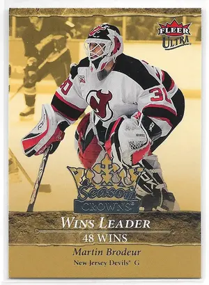 2007-08 Ultra Season Crowns #SC3 Martin Brodeur