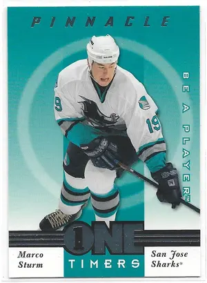 1997-98 Be A Player One Timers #19 Marco Sturm