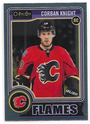 2014-15 OPC Platinum #175 Corban Knight RC