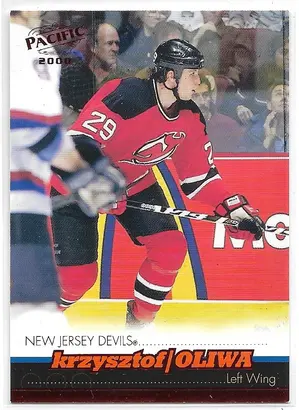 1999-00 Pacific Red #244 Krzysztof Oliwa