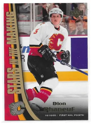 2005-06 Upper Deck Stars In The Making #SM8 Dion Phaneuf