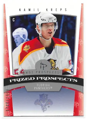 2006-07 Hot Prospects #195 Kamil Kreps RC (1740/1999)