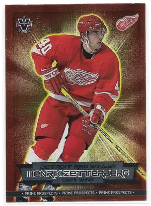 2002-03 Vanguard Prime Prospects #9 Henrik Zetterberg