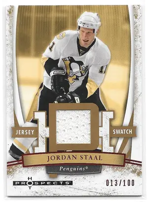 2007-08 Hot Prospects Red Hot #45 Jordan Staal (013/100)