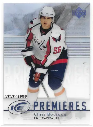 2007-08 Ice #135 Chris Bourque RC (1717/1999)