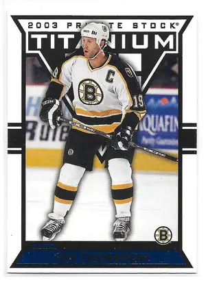 2002-03 Titanium Blue #10 Joe Thornton (068/450)