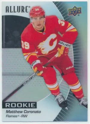 2023-24 ALLURE - MATTHEW CORONATO #122 ROOKIE BLACK RAINBOW