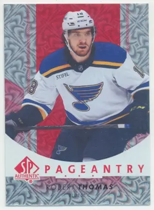 2022-23 SP AUTHENTIC - ROBERT THOMAS #P-36 PAGEANTRY RED