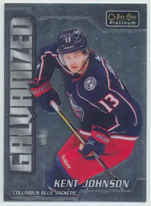 2022-23 O-PEE-CHEE PLATINUM - KENT JOHNSON #G-25 GALVANIZED