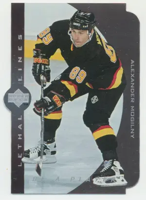 1995-96 BE A PLAYER - ALEXANDER MOGILNY #LL9 LETHAL LINES