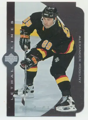 1995-96 BE A PLAYER - ALEXANDER MOGILNY #LL9 LETHAL LINES