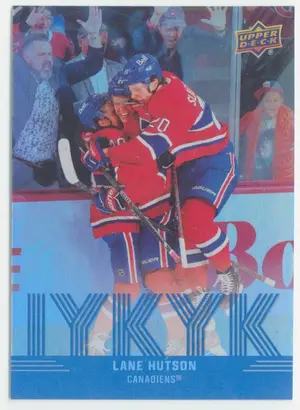 2025-26 UPPER DECK - LANE HUTSON #IYKYK-6 IYKYK