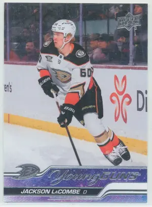 2023-24 UPPER DECK - JACKSON LaCOMBE #456 YOUNG GUNS