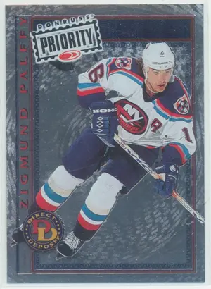 1997-98 DONRUSS PRIORITY - ZIGMUND PALFFY #22 DIRECT DEPOSIT 1044/3000