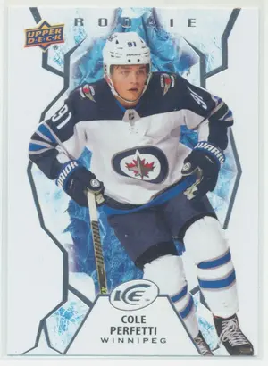 2021-22 UPPER DECK ICE - COLE PERFETTI #104 ROOKIE