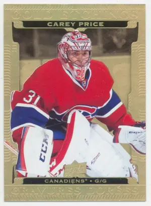 2022-23 TIM HORTONS - CAREY PRICE #G-5 GOLD ETCHINGS