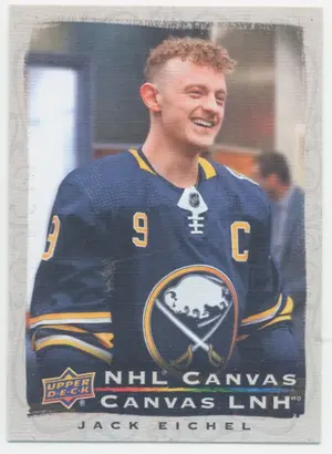 2020-21 TIM HORTONS - JACK EICHEL #C-13 NHL CANVAS