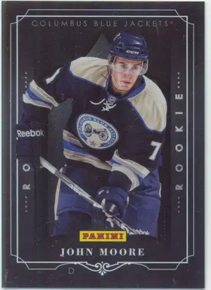 2011-12 PLAYER OF THE DAY - JOHN MOORE #POD-JM BLACK BORDER